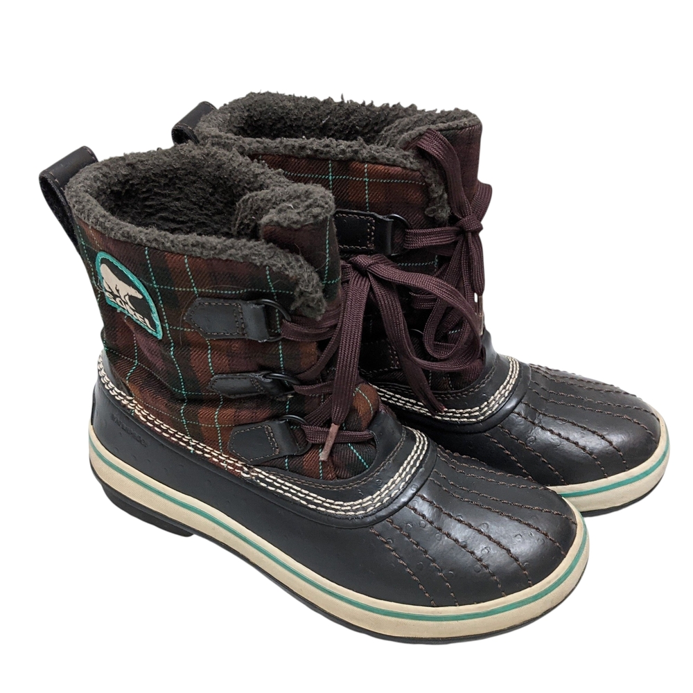 Sorel Girls Tivoli Insulated Snow Boots Size 6
